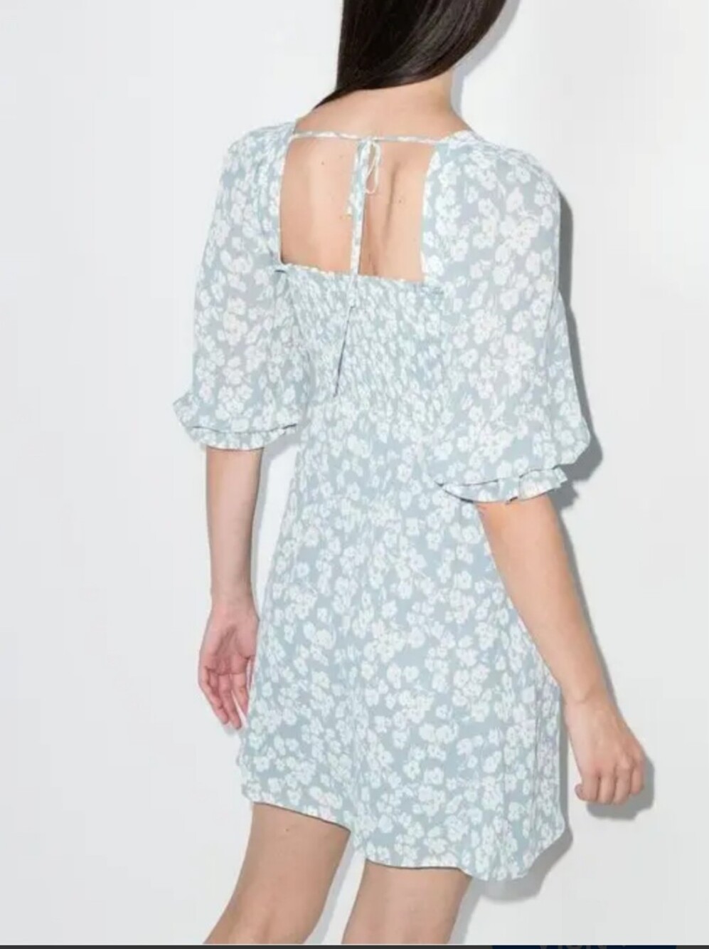 Reformation Zaria Floral Mini Dress XL - Picture 3 of 8